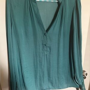 Chic Teal Women's Blouse